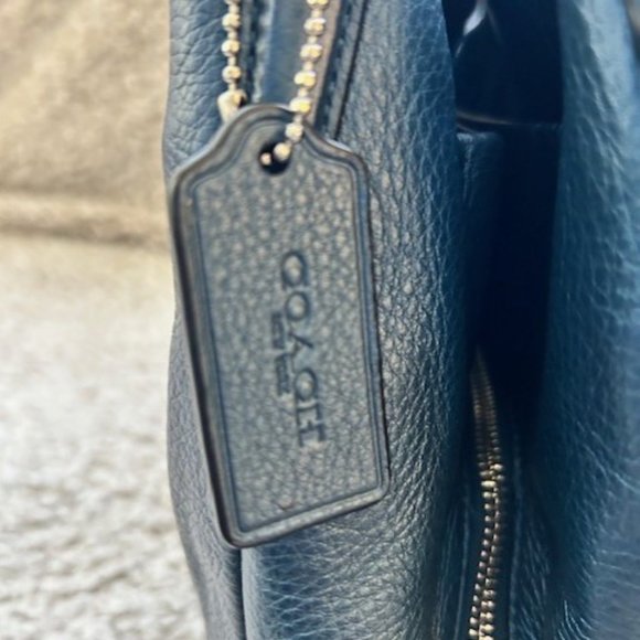 Coach Edie 31 Green Leather Hobo Shoulder Bag - Picture 6 of 6